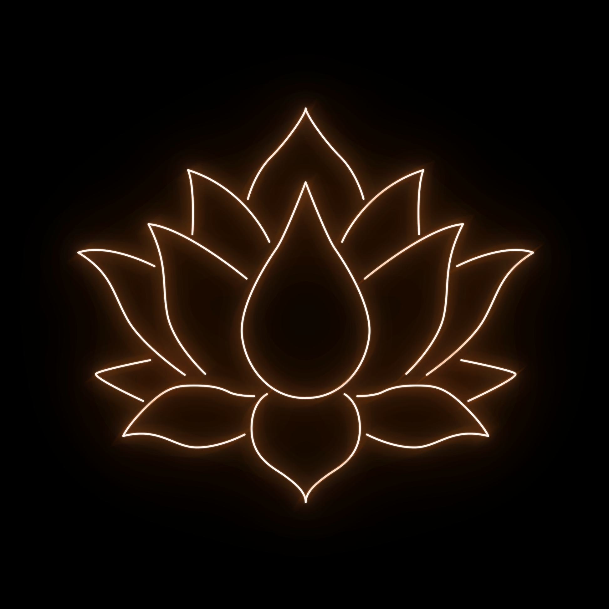 Lotus Yoga Neon Sign