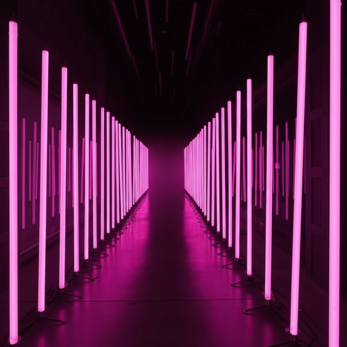 360 Degree DMX RGB Pixel LED Tube Outdoor Nightclub