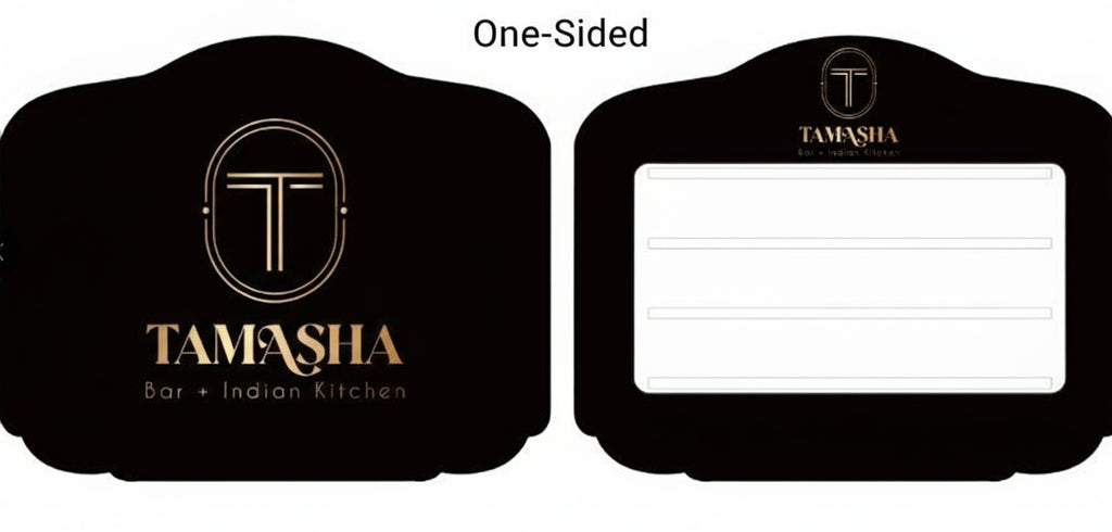 Bottle Presenter Marquee Message Board