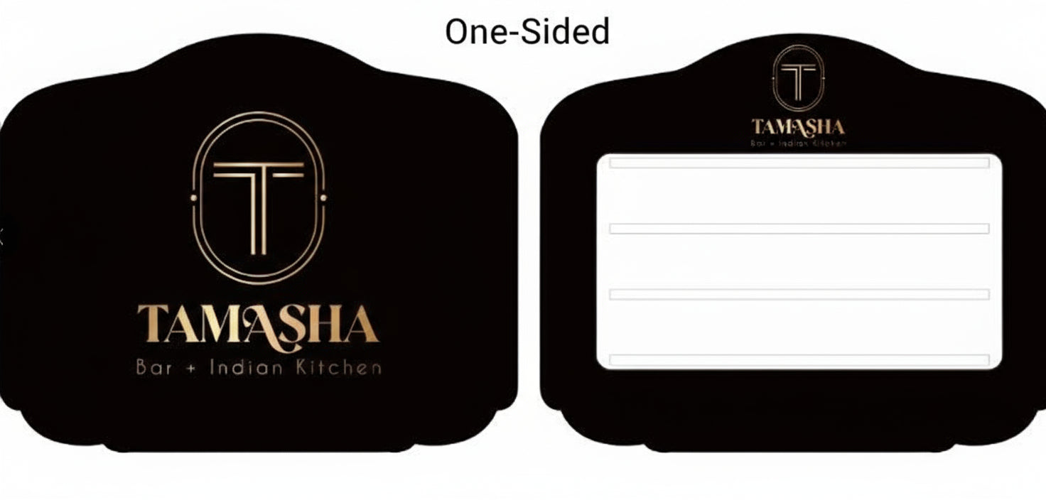 Bottle Presenter Marquee Message Board