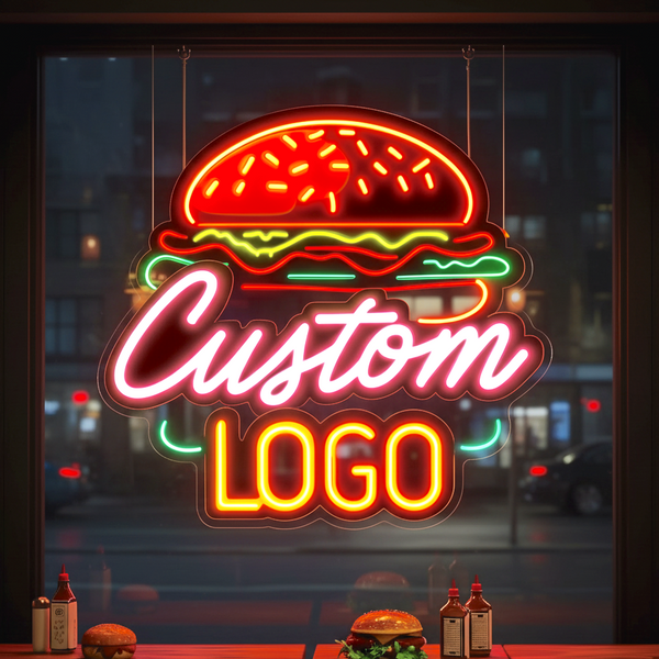 Custom LED neon sign for business made in the USA no tariffs