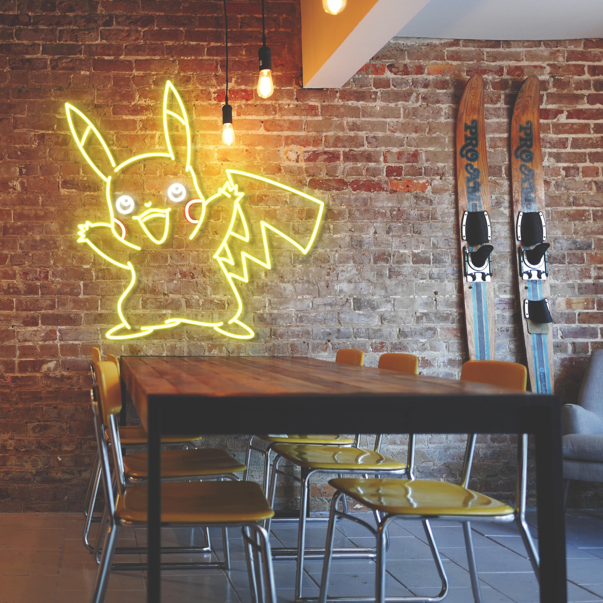 Pikachu Gamer Neon Sign