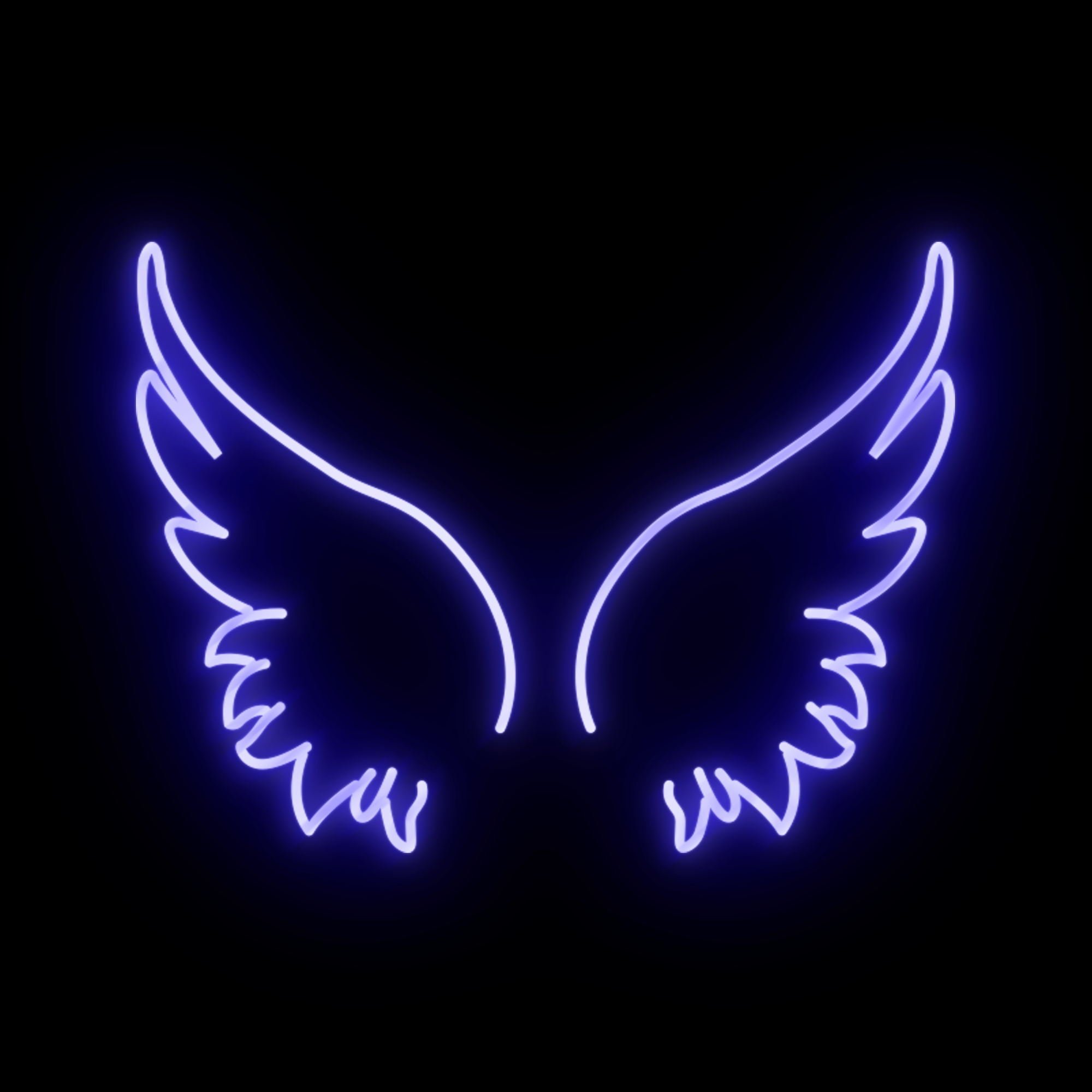 Angel Wings LED Neon Sign
