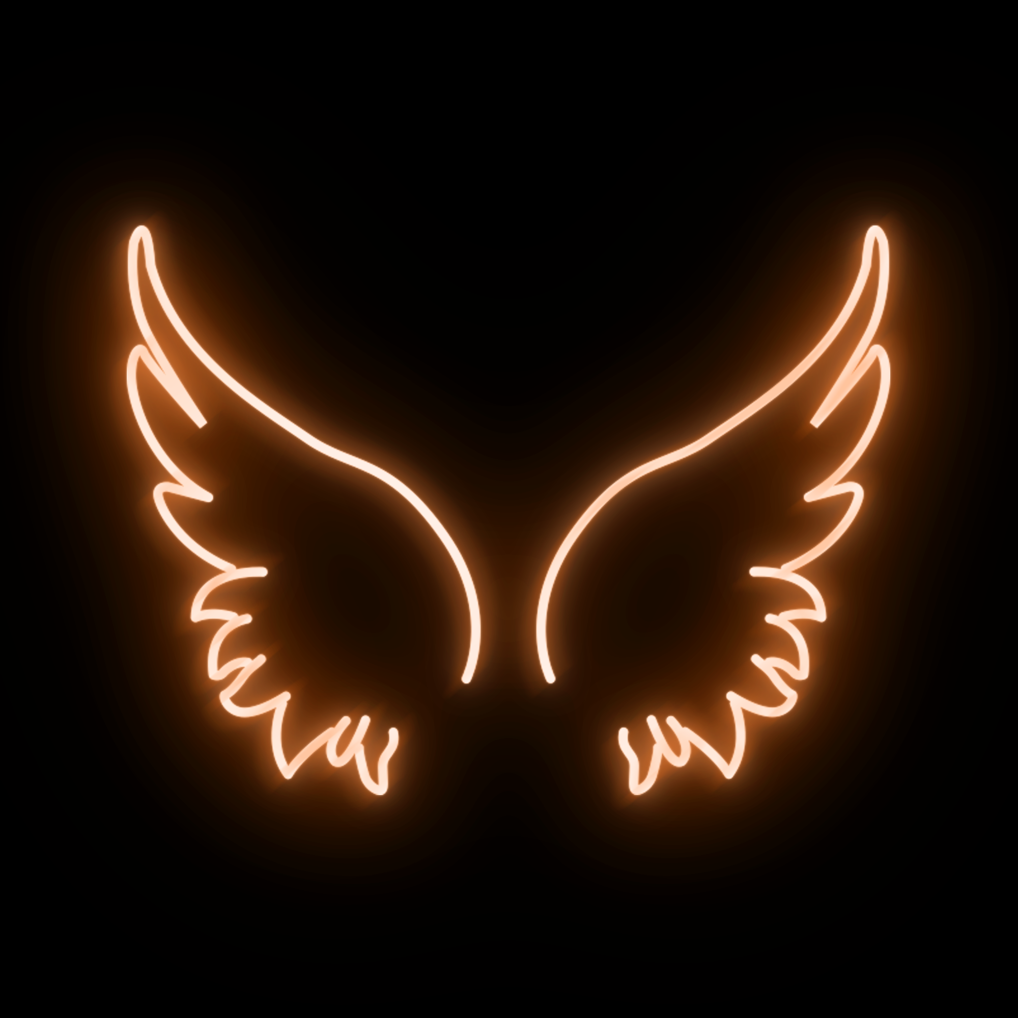 Angel Wings LED Neon Sign