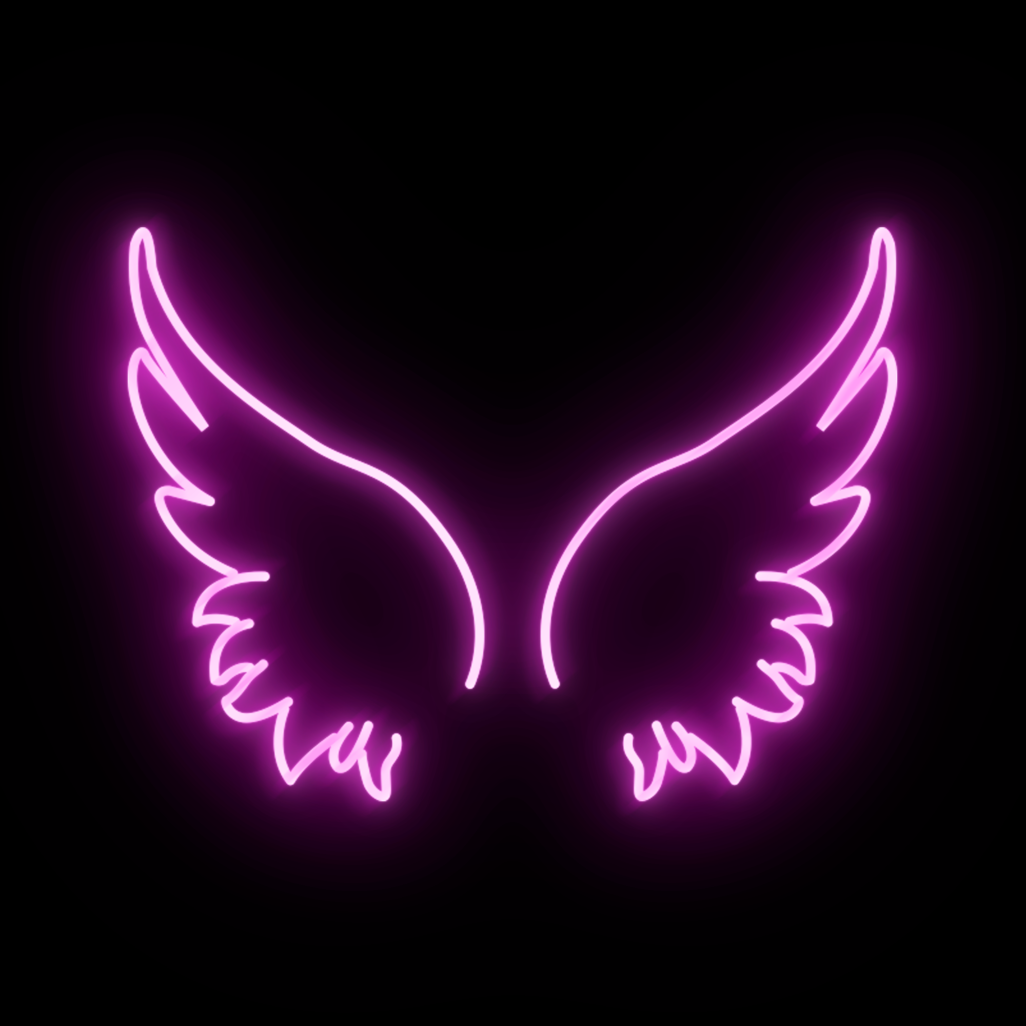 Angel Wings LED Neon Sign