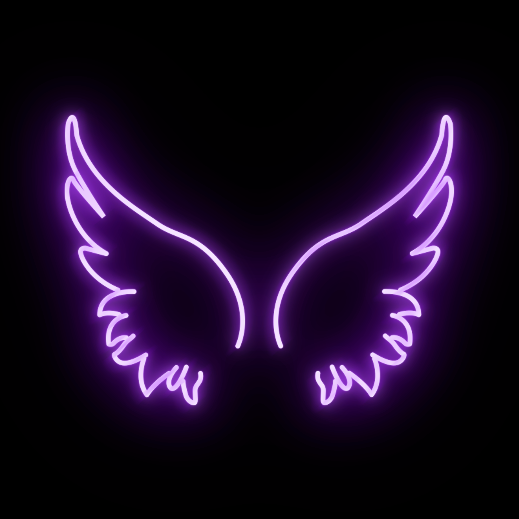 Angel Wings LED Neon Sign