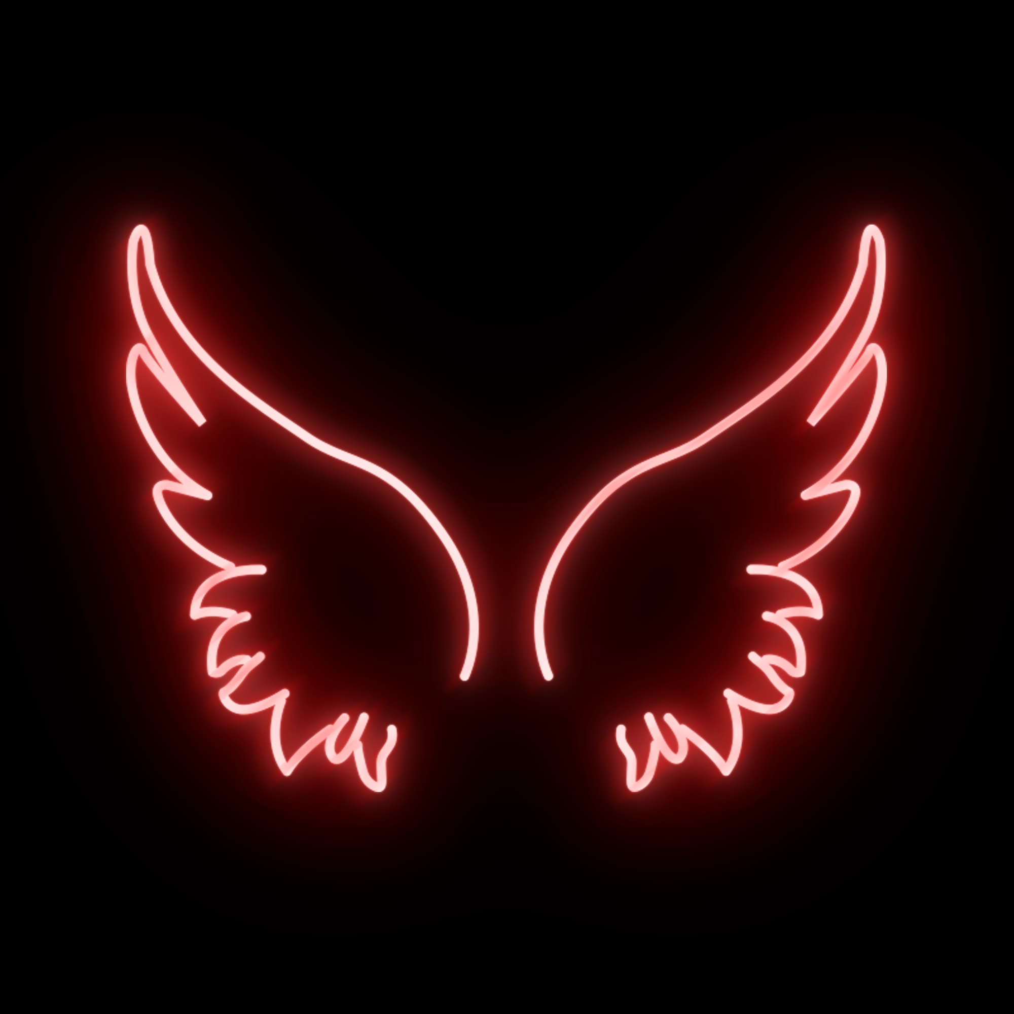 Angel Wings LED Neon Sign