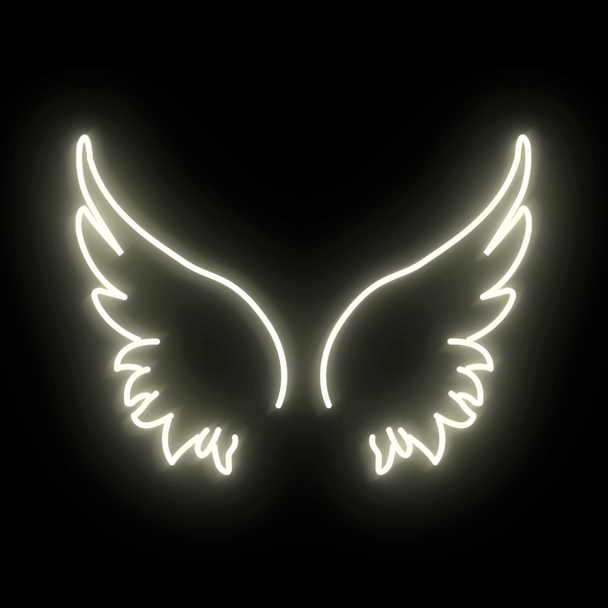 Angel Wings LED Neon Sign