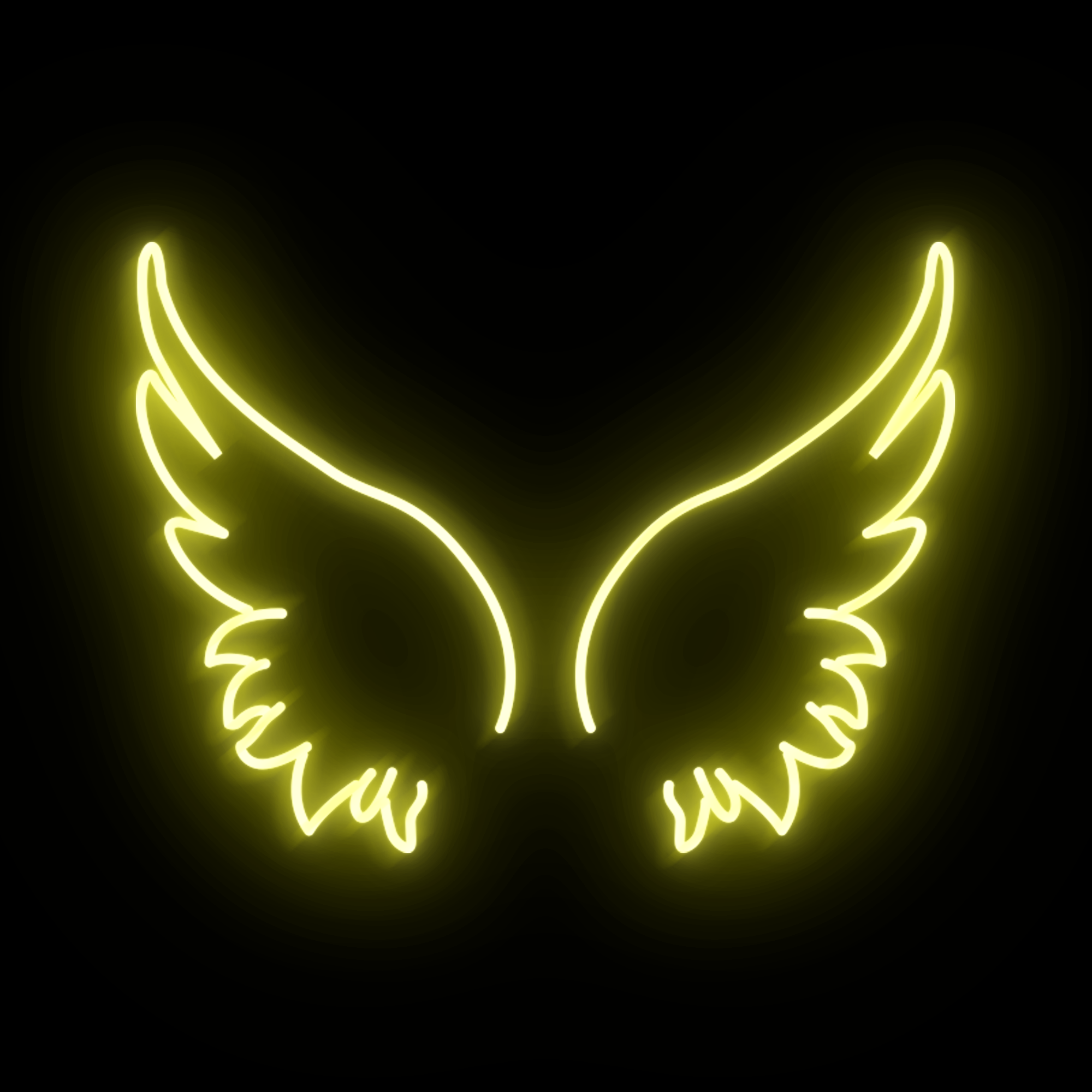 Angel Wings LED Neon Sign