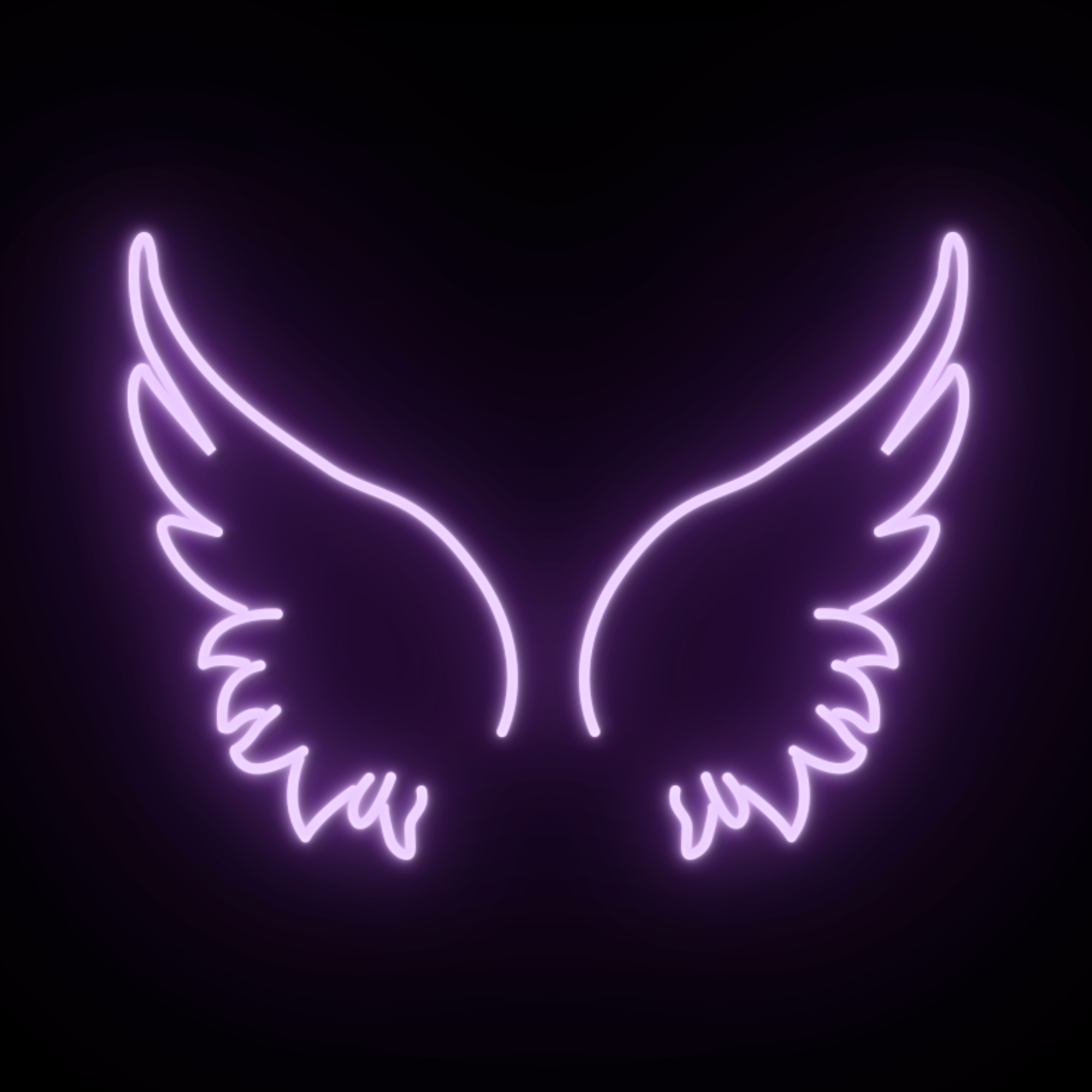 Angel Wings LED Neon Sign