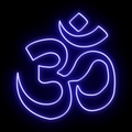OM Neon Sign