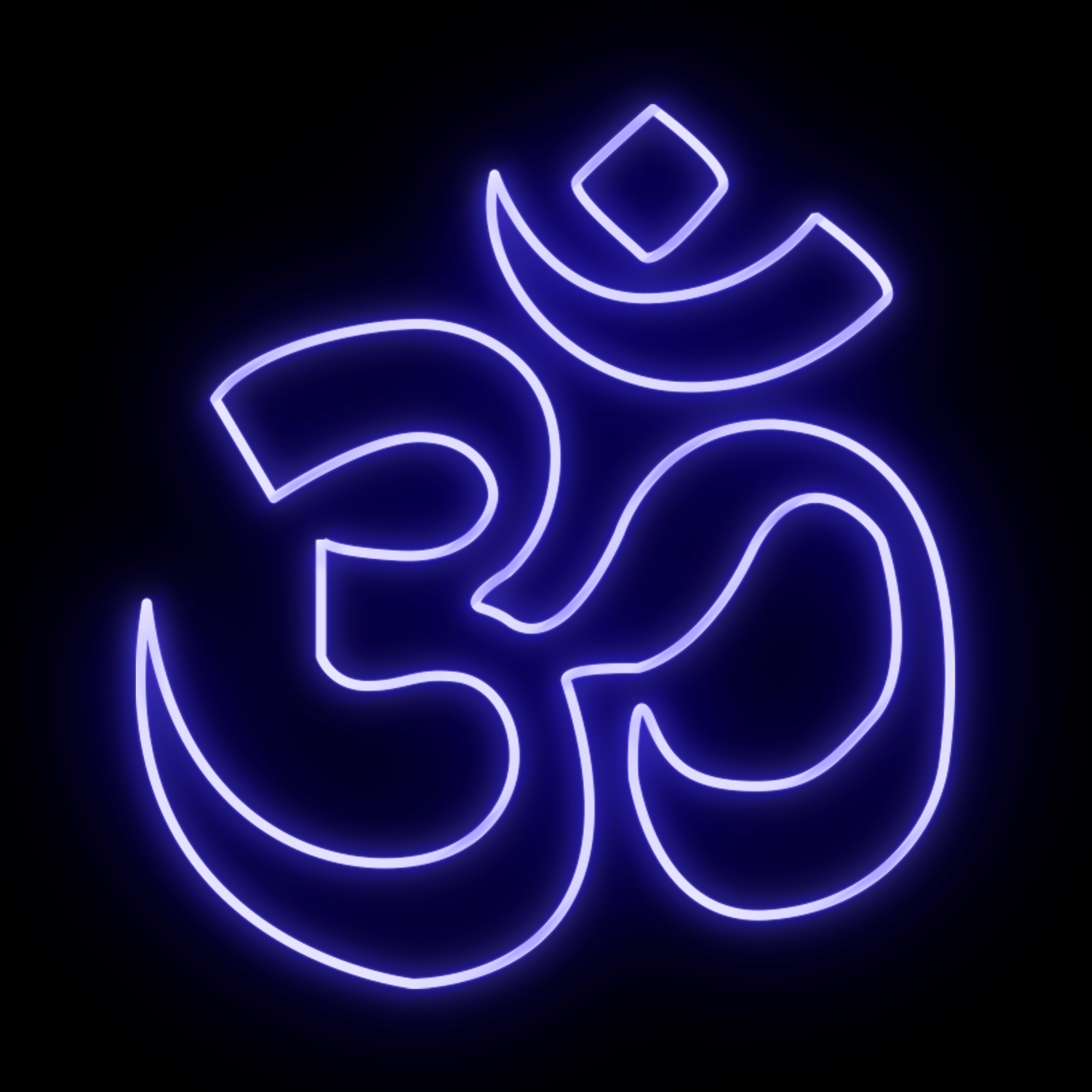 OM Neon Sign