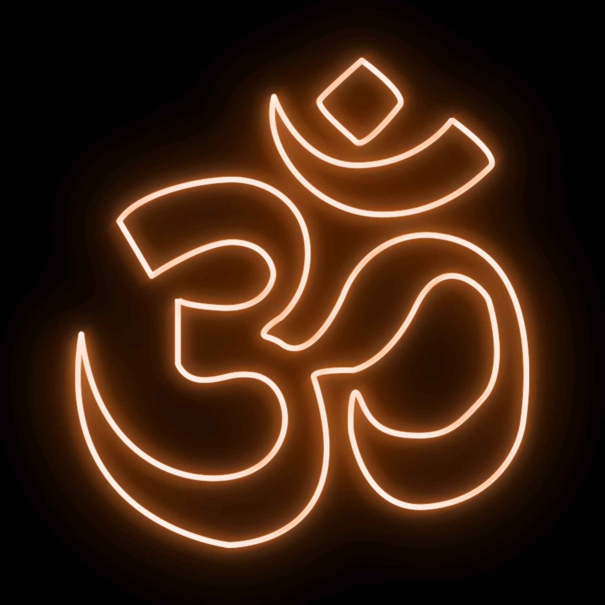 OM Neon Sign