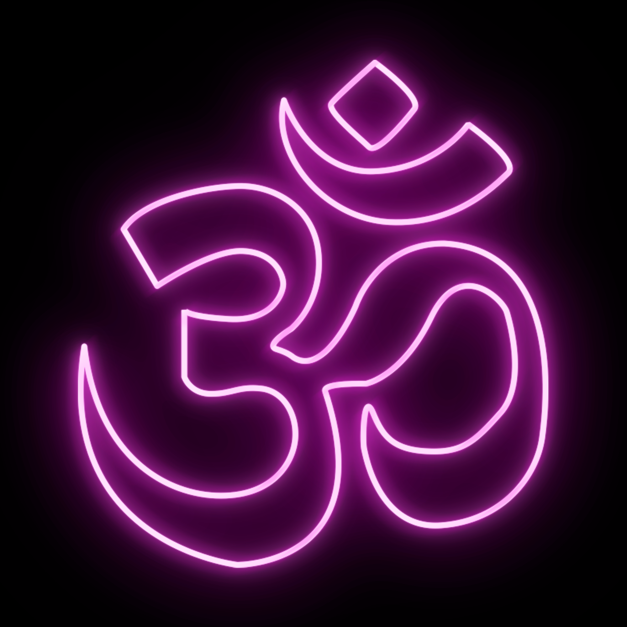 OM Neon Sign
