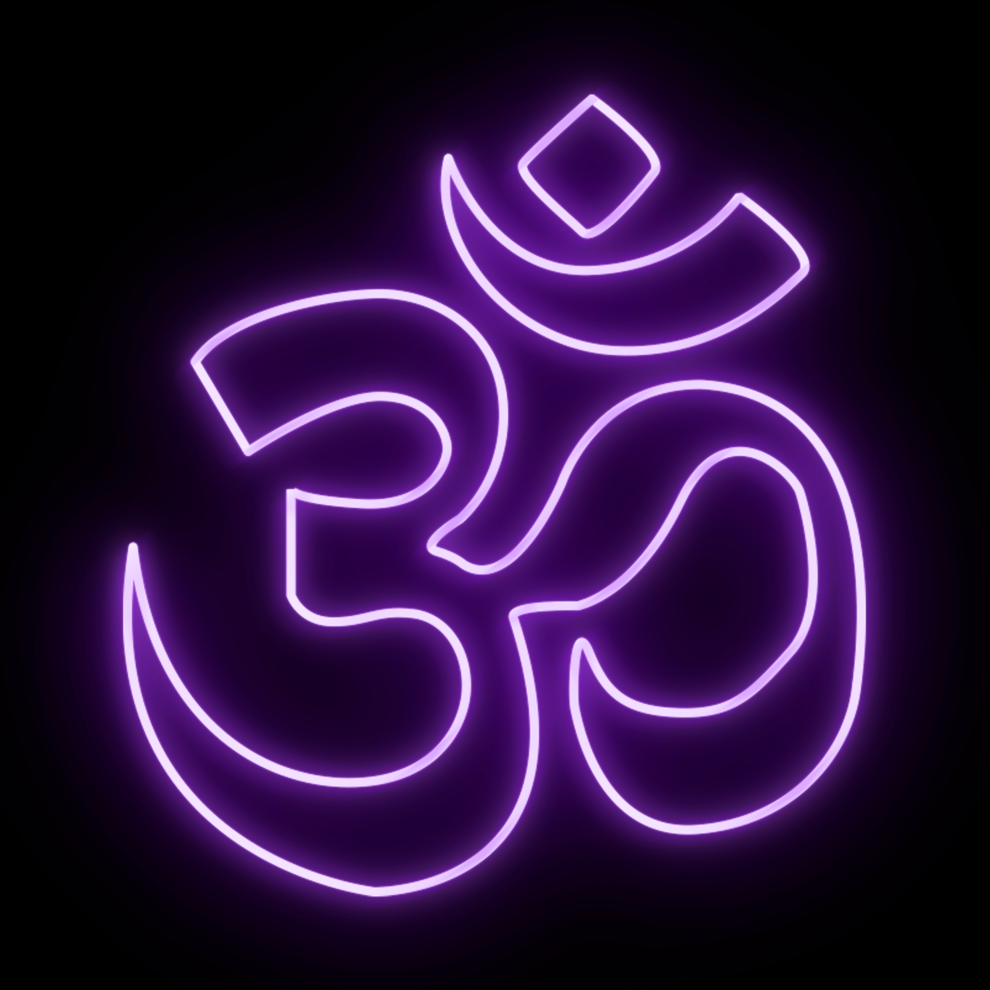 OM Neon Sign
