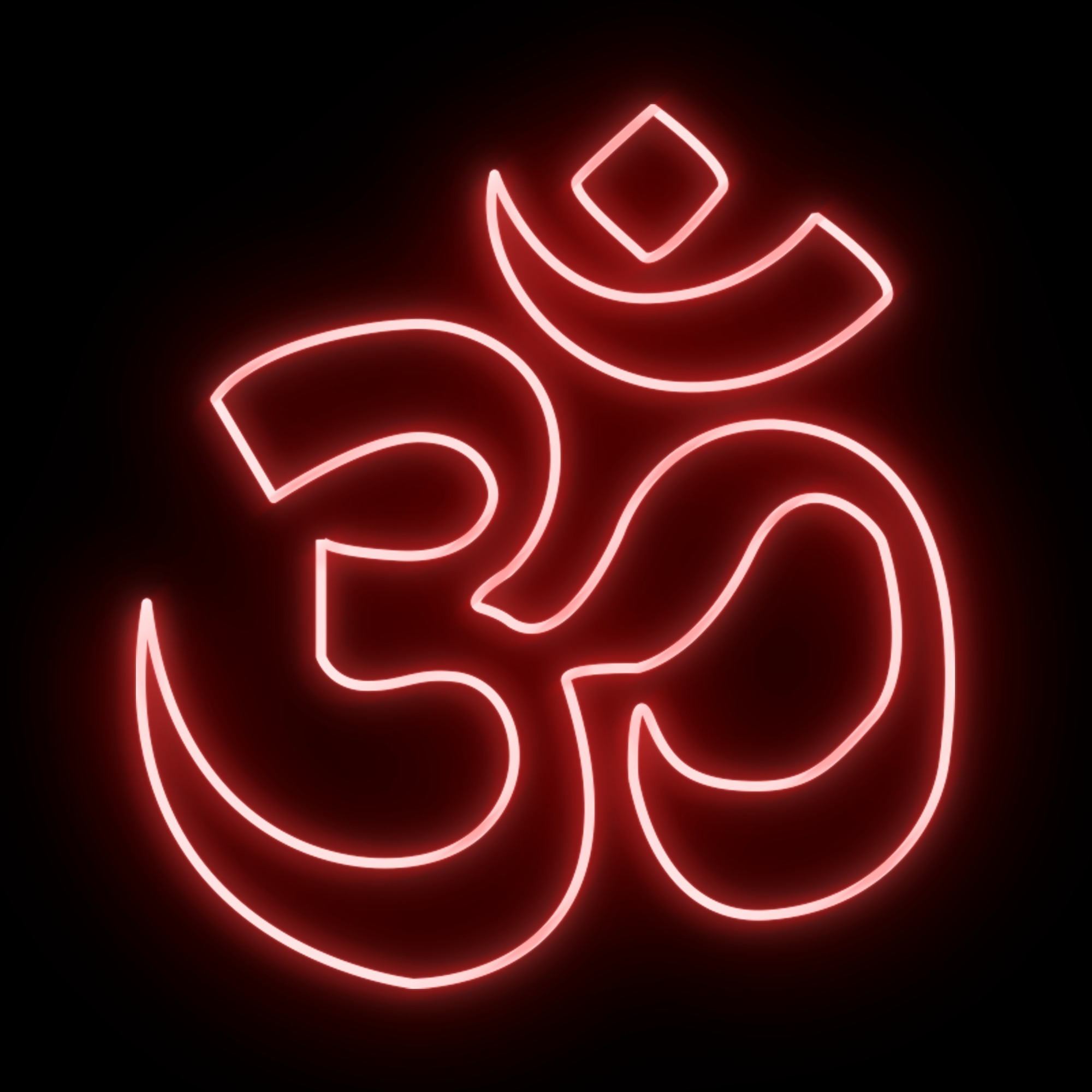 OM Neon Sign