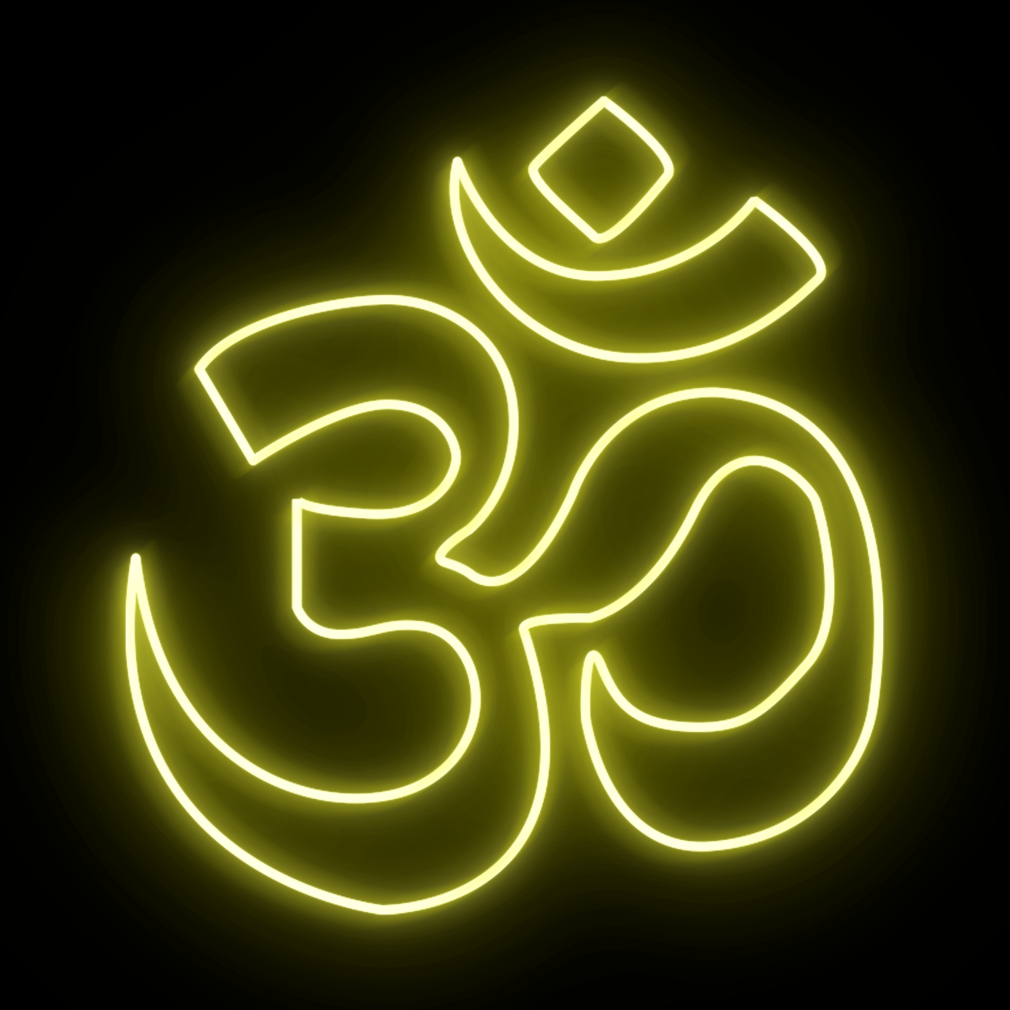 OM Neon Sign