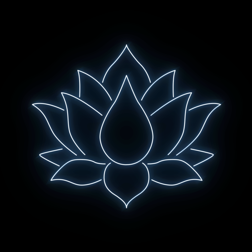 Lotus Yoga Neon Sign
