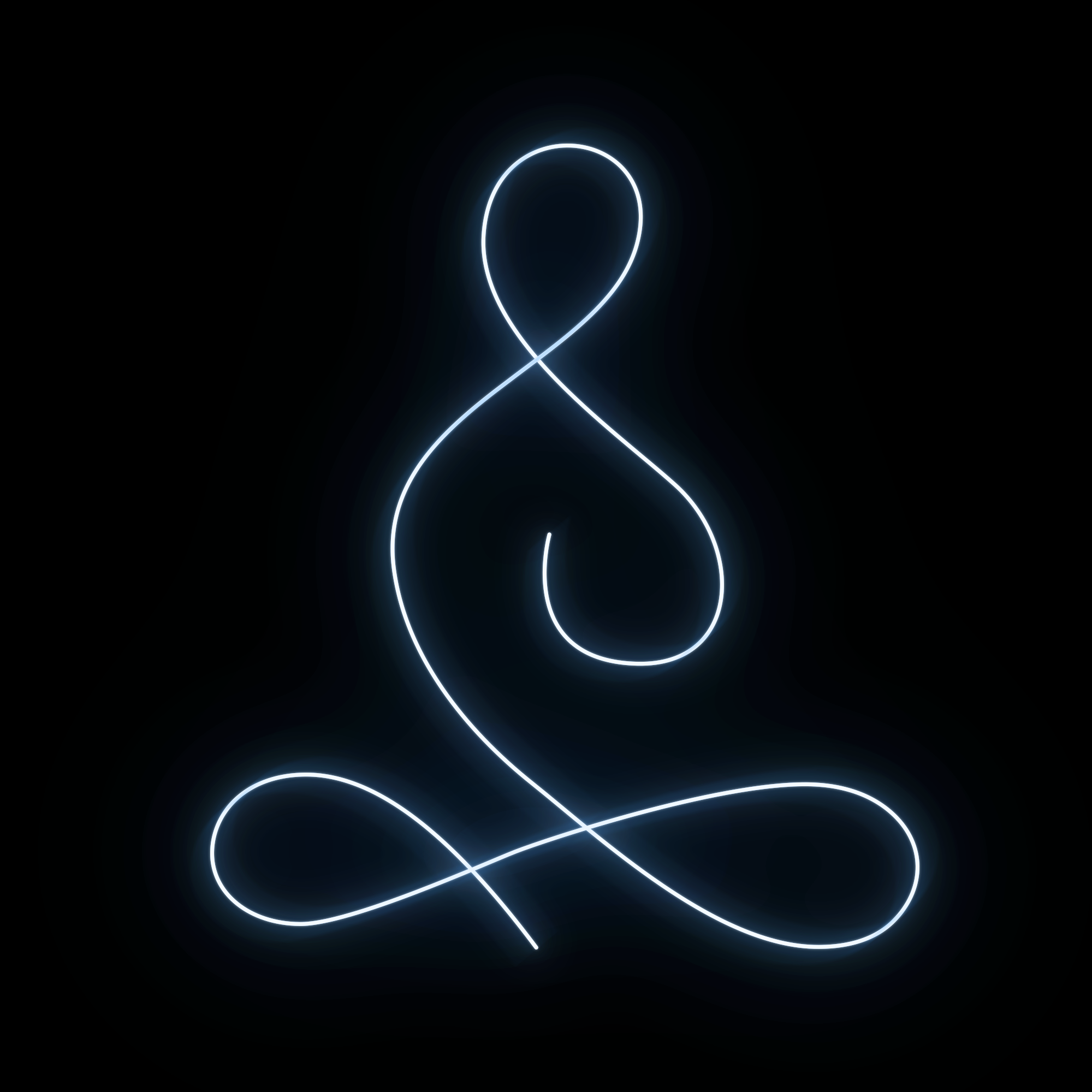 Yoga Meditation Neon Sign
