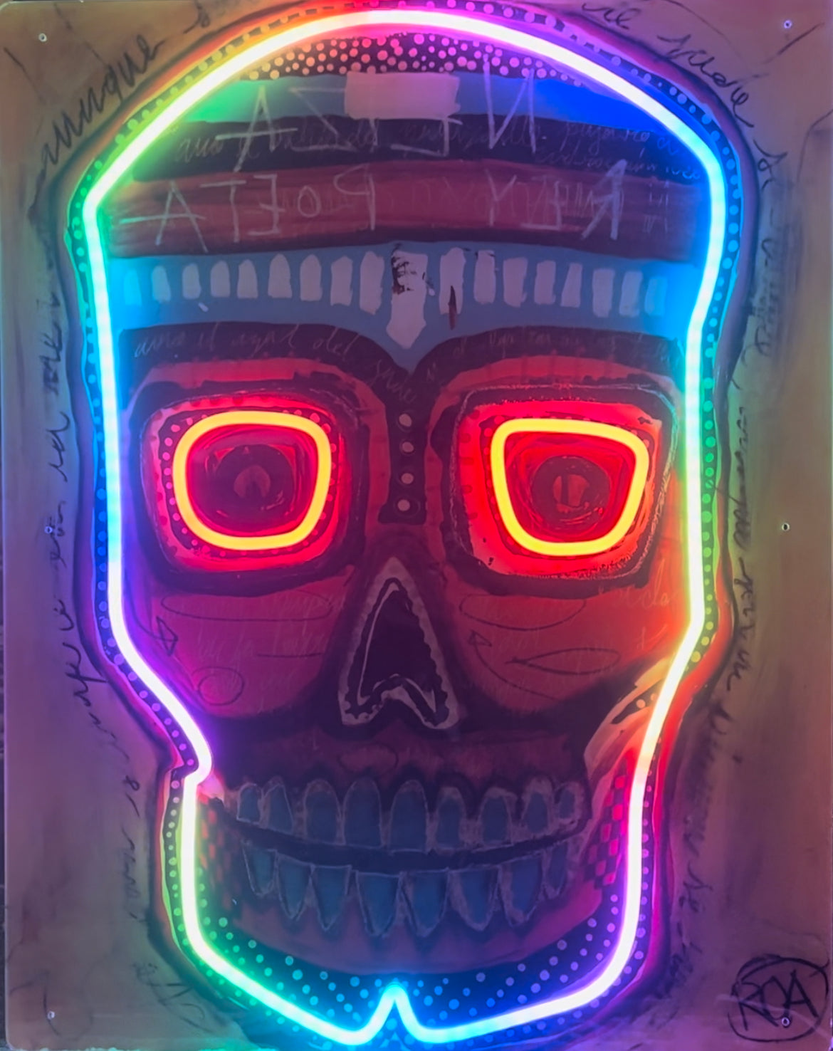 Neza Rey Poeta *Edición Limitada* (NeonDreams x ROA)