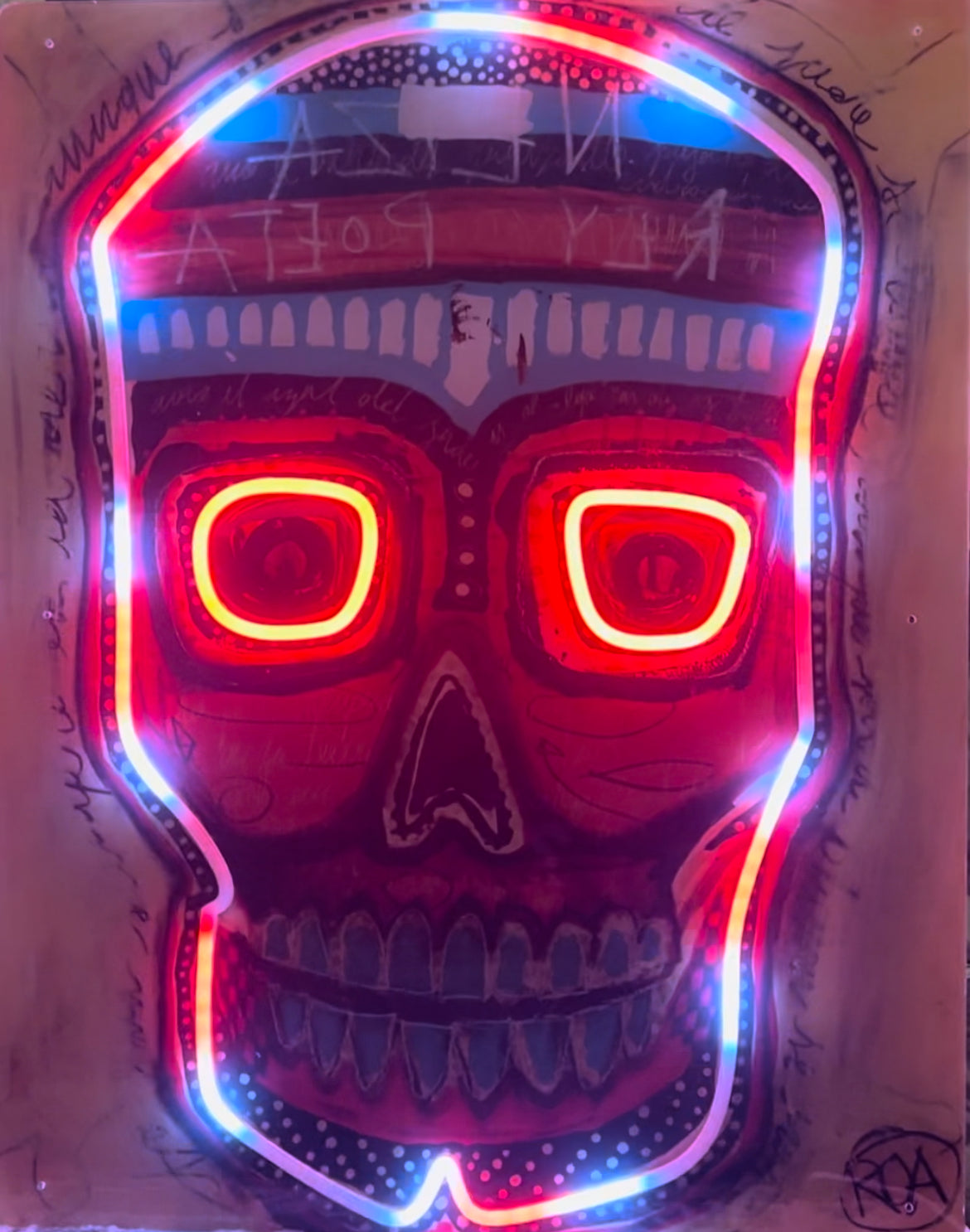 Neza Rey Poeta *Edición Limitada* (NeonDreams x ROA)