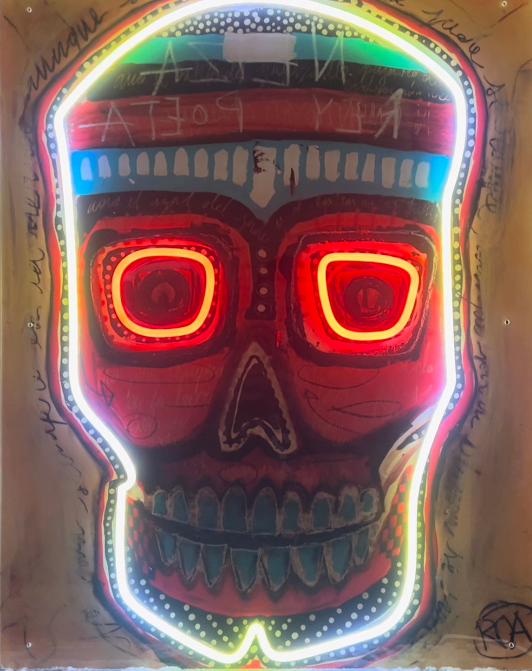 Neza Rey Poeta *Edición Limitada* (NeonDreams x ROA)