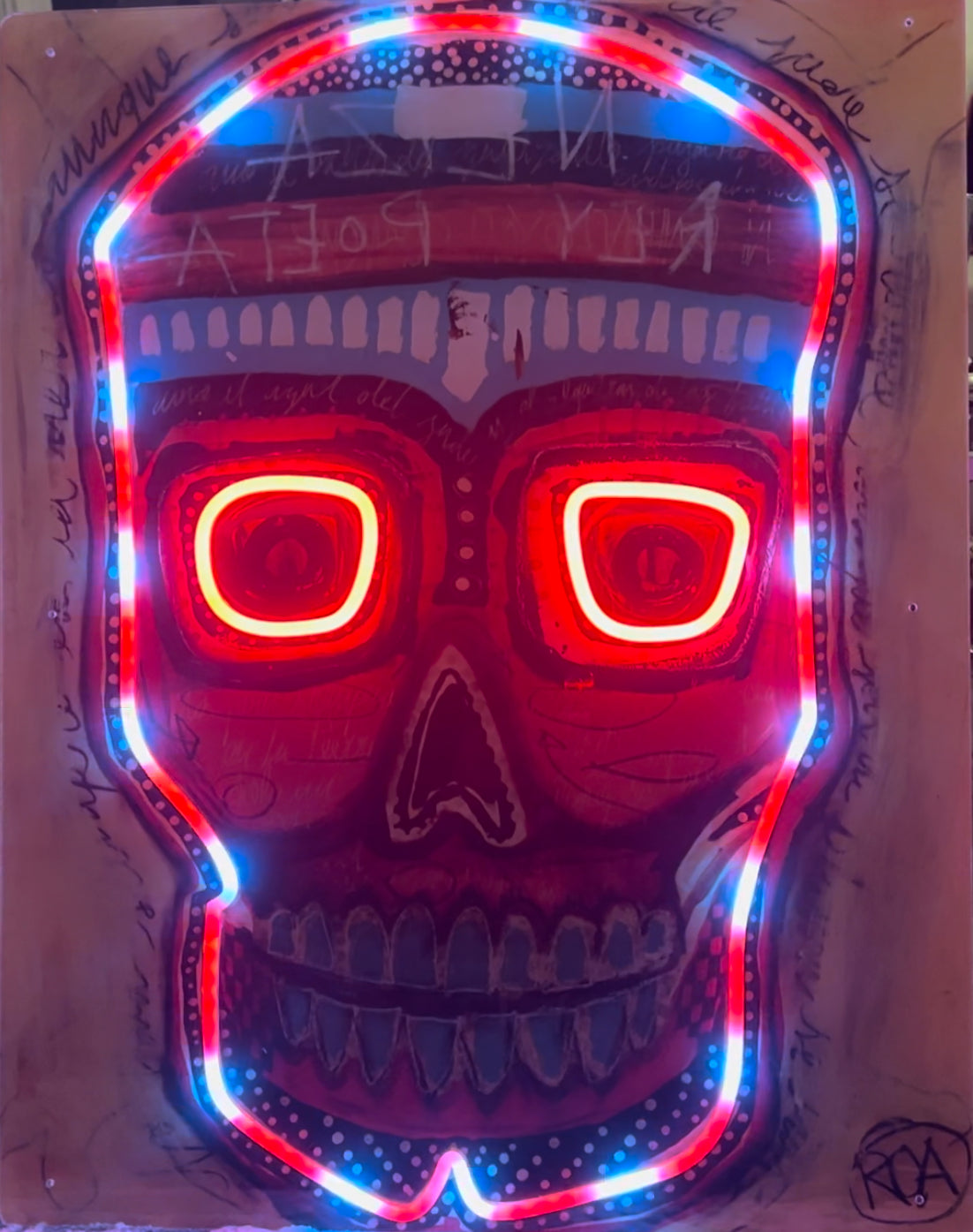 Neza Rey Poeta *Edición Limitada* (NeonDreams x ROA)