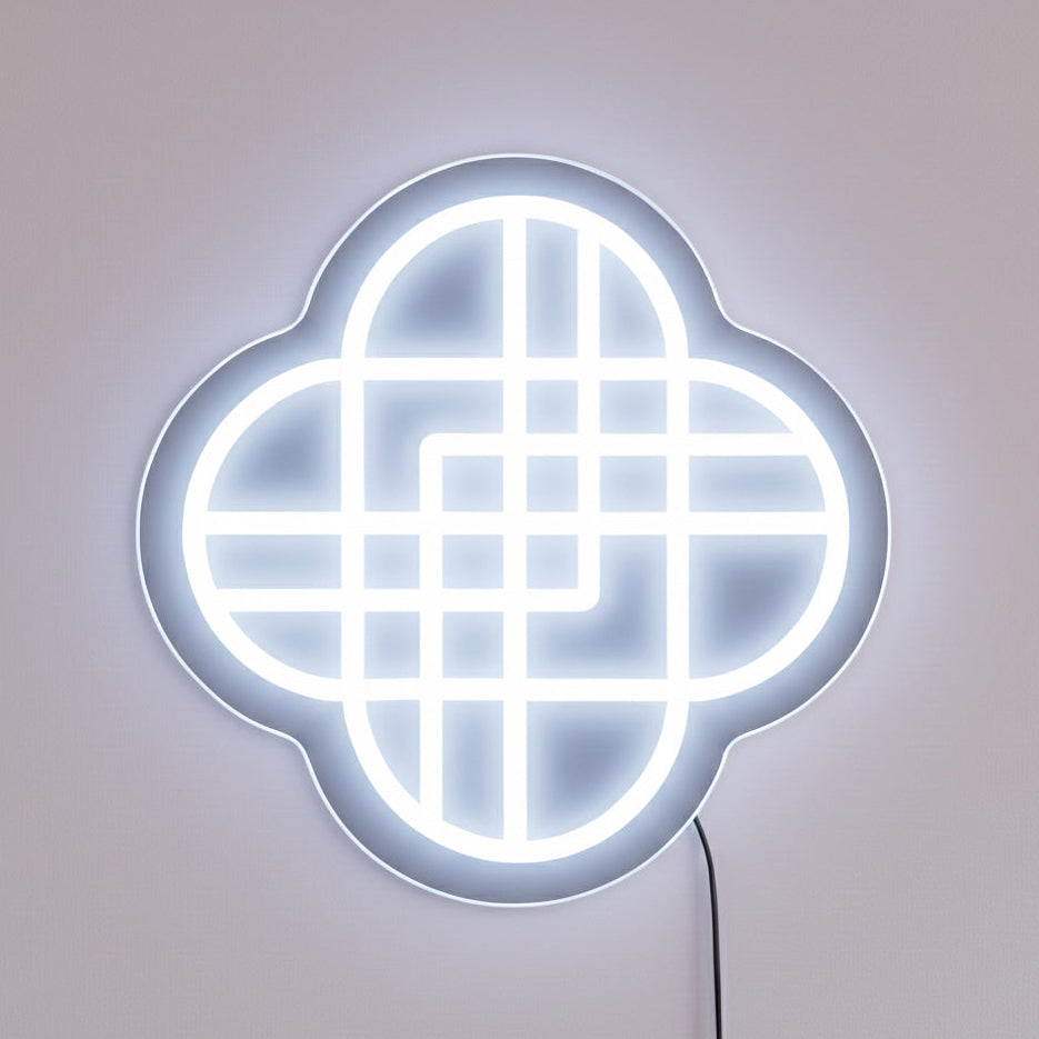 KPop Demon Hunters Huntrix Green Logo Neon Sign