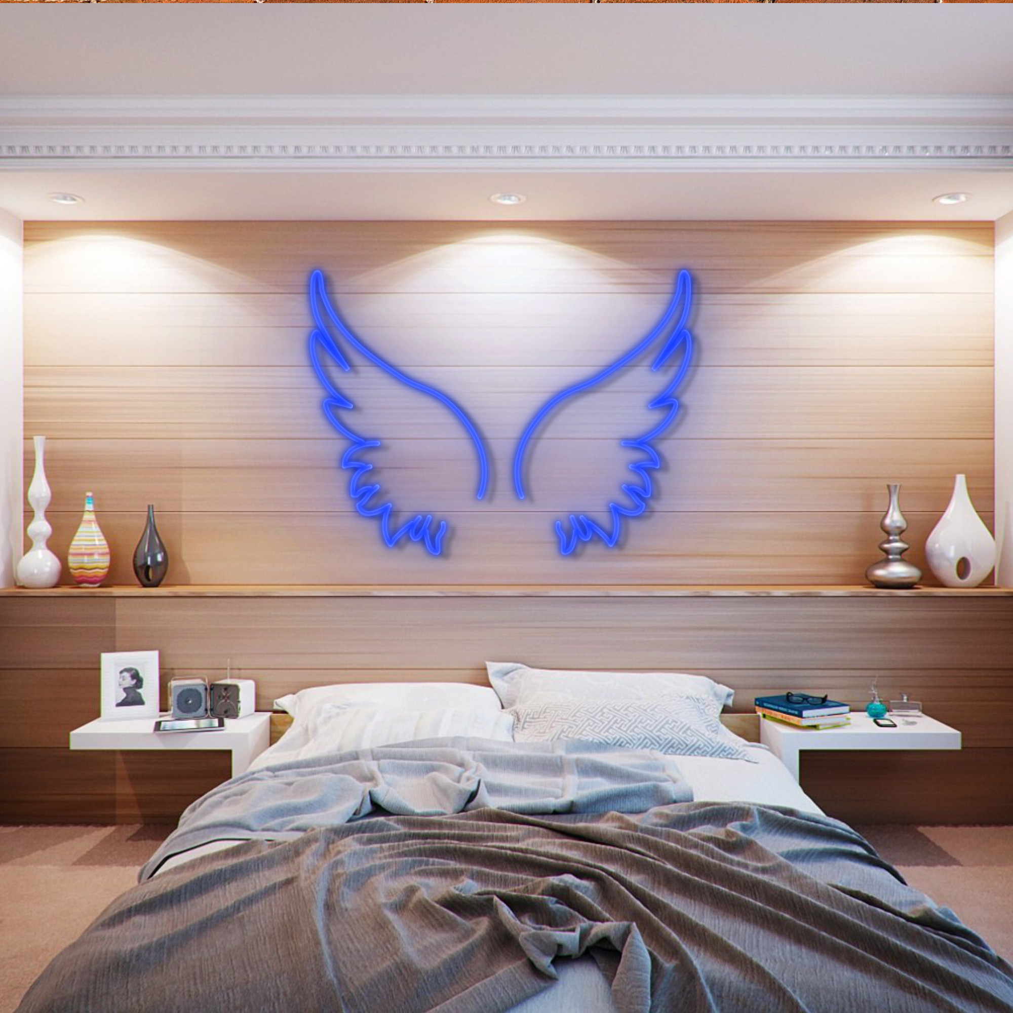 LED Neon Wings