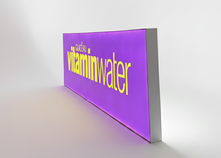 Interchangeable Fabric Lightbox Sign