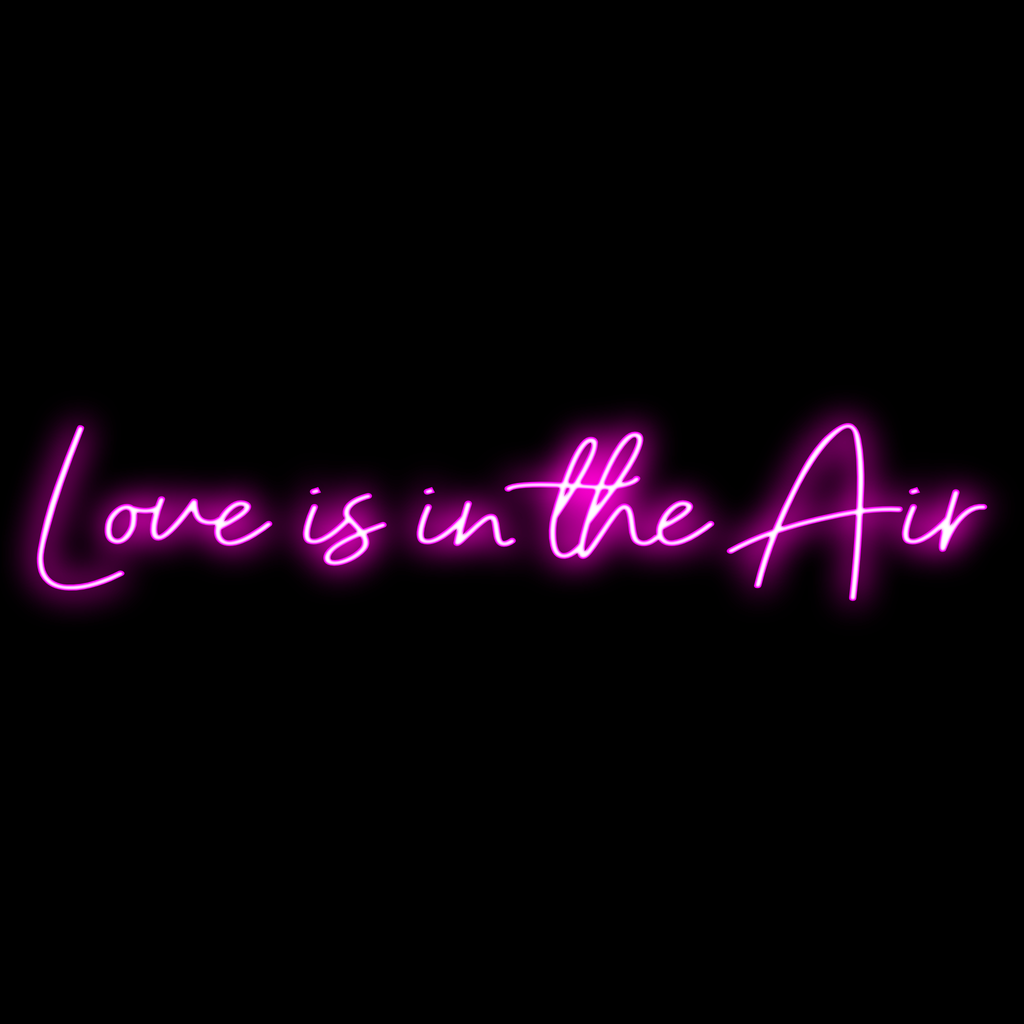 Love is in the Air - Wedding Neon Sign