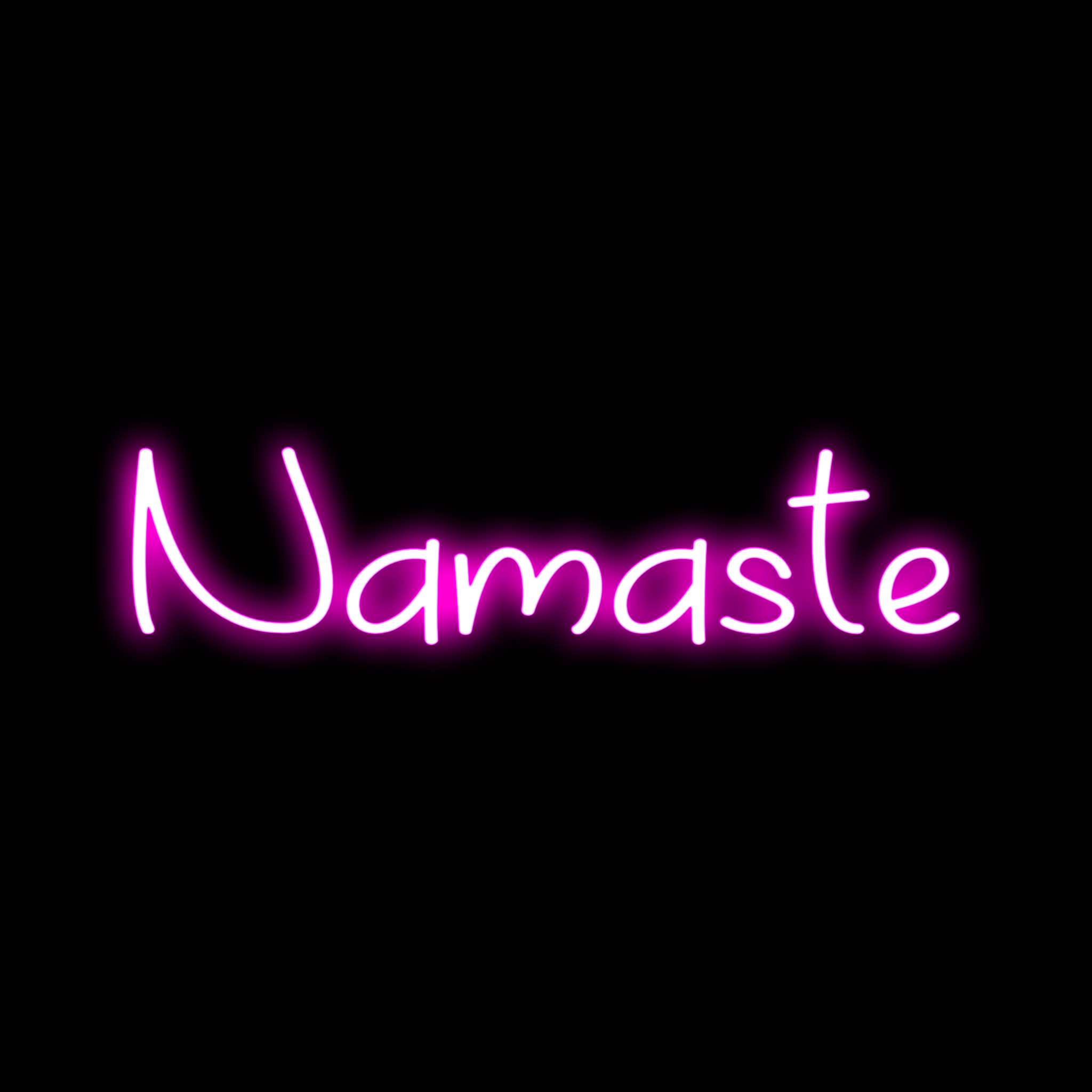 Namaste Neon Sign
