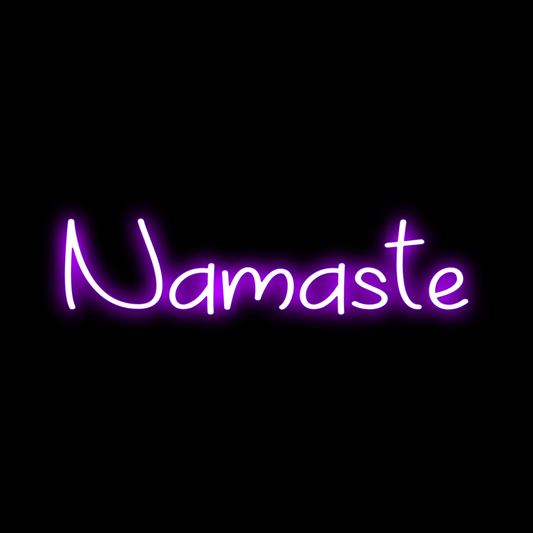 Namaste Neon Sign