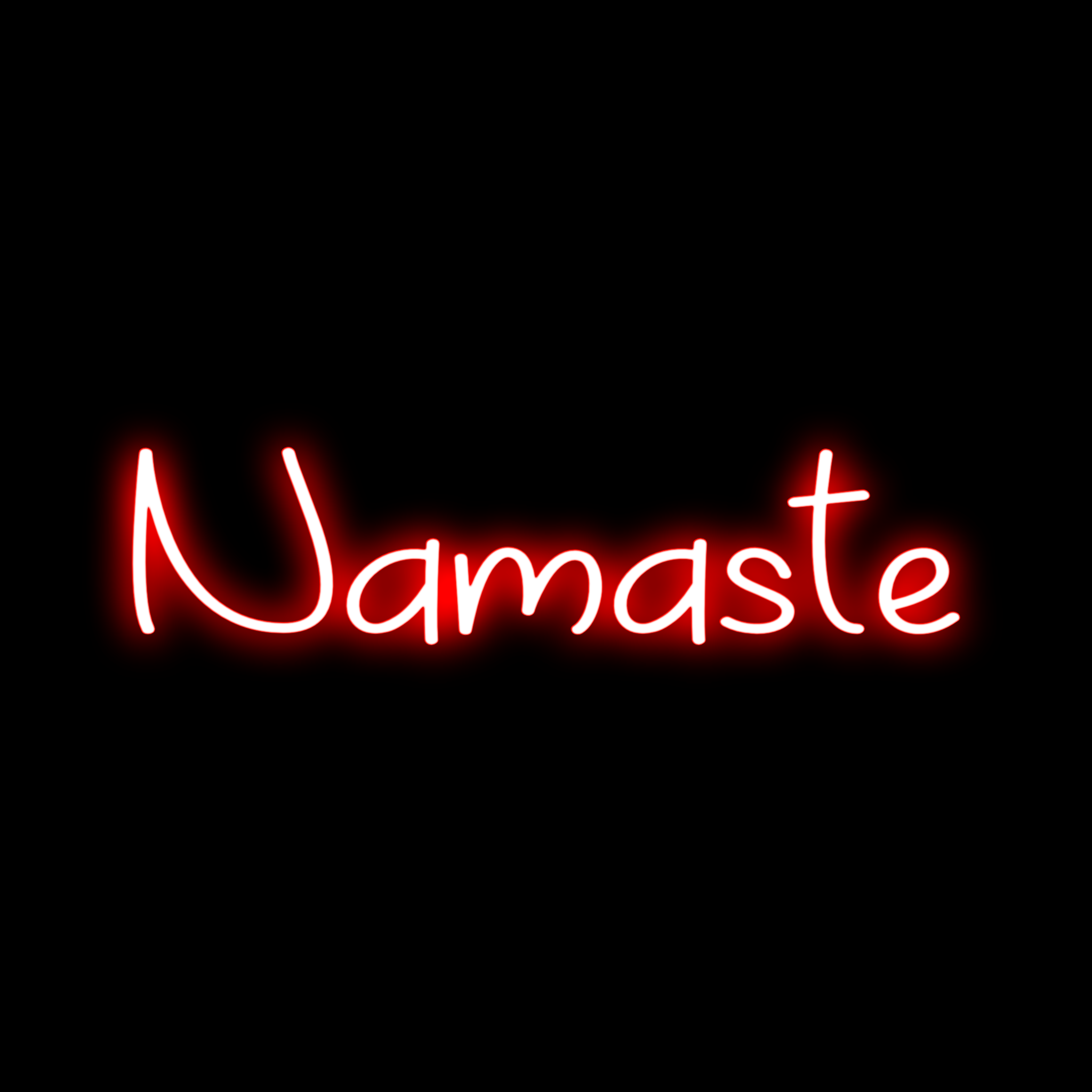 Namaste Neon Sign