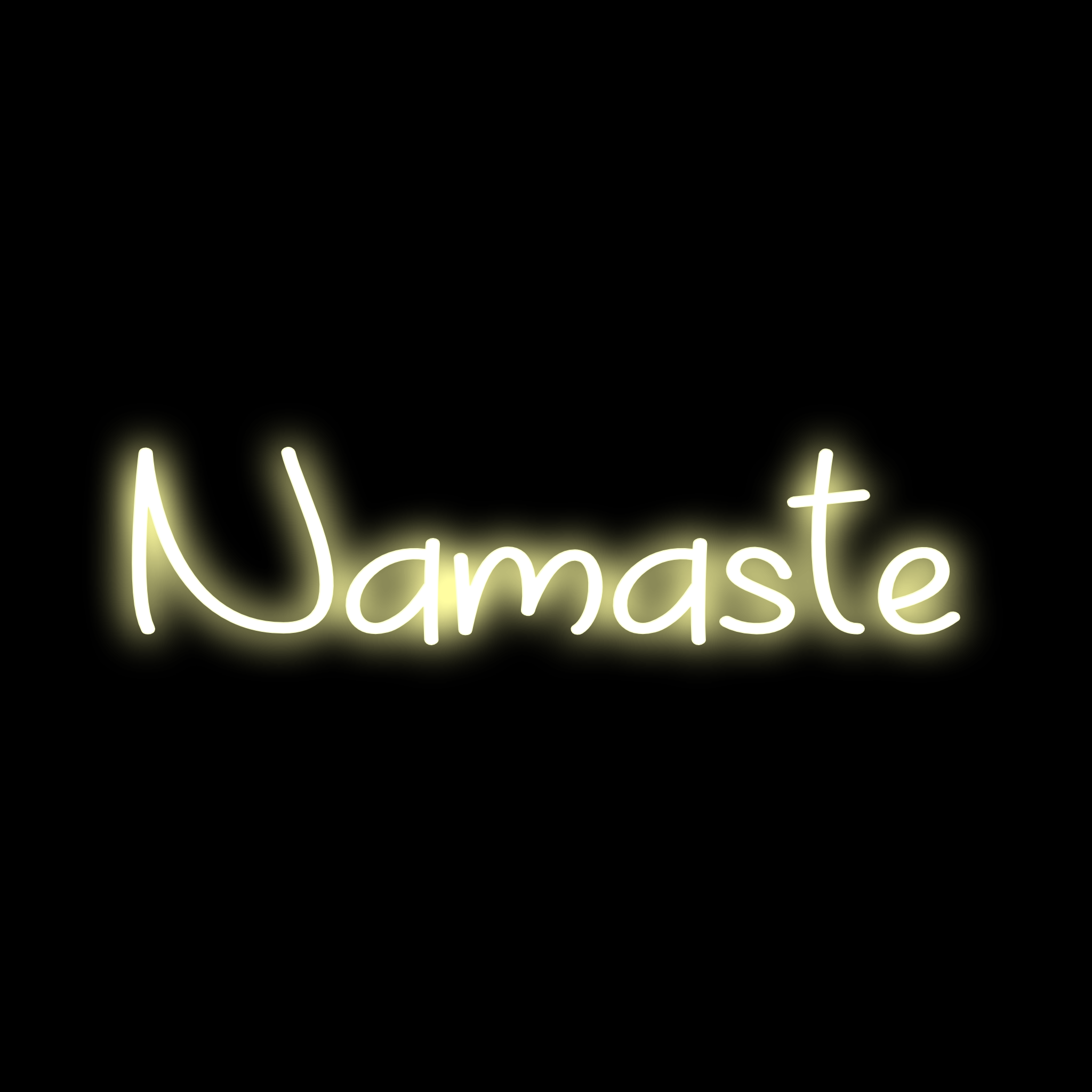 Namaste Neon Sign
