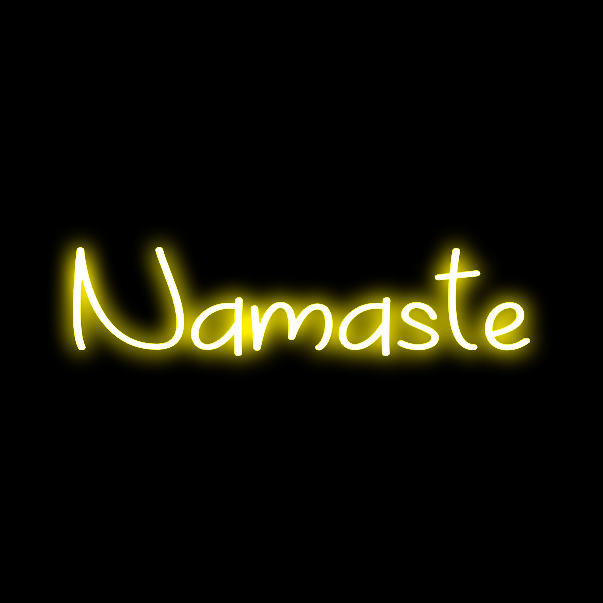 Namaste Neon Sign