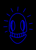 Oibot - Blue on Black *Limited Edition* (NeonDreams x Oibel1)