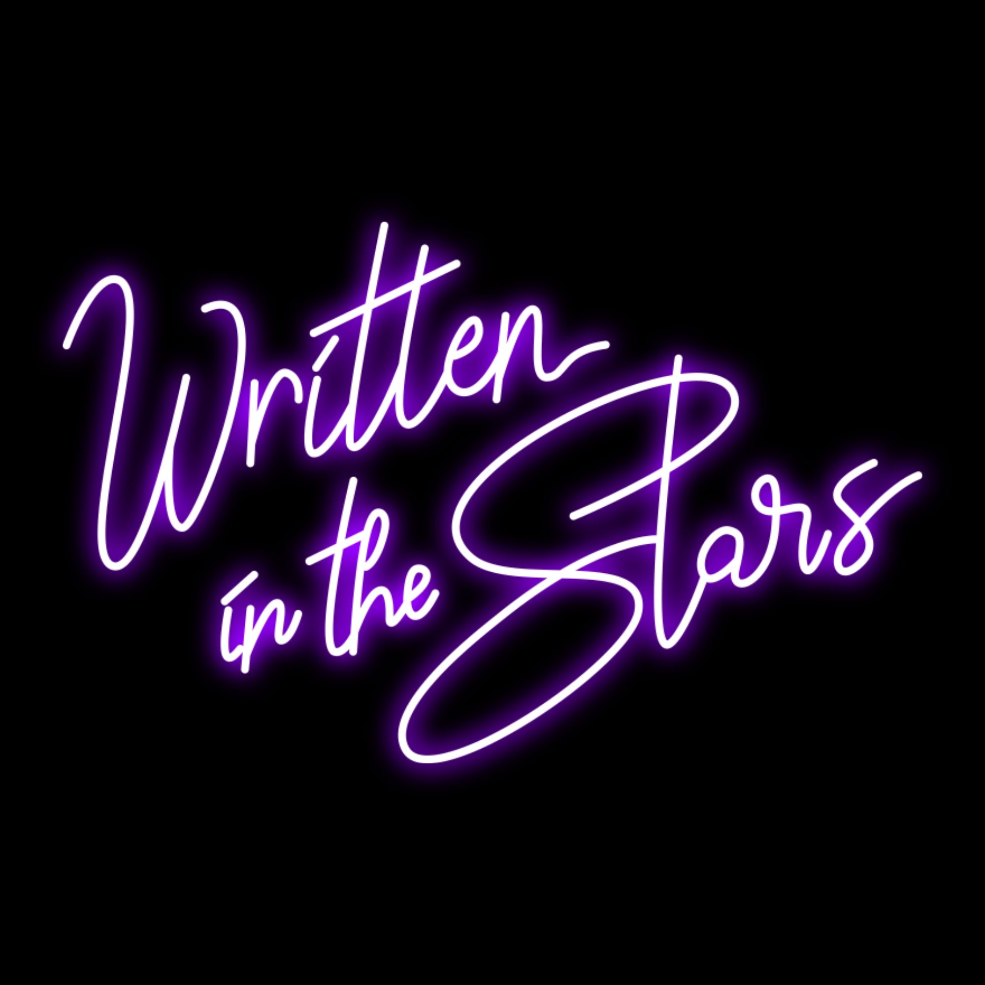 Written in the Stars LED Neon Sign