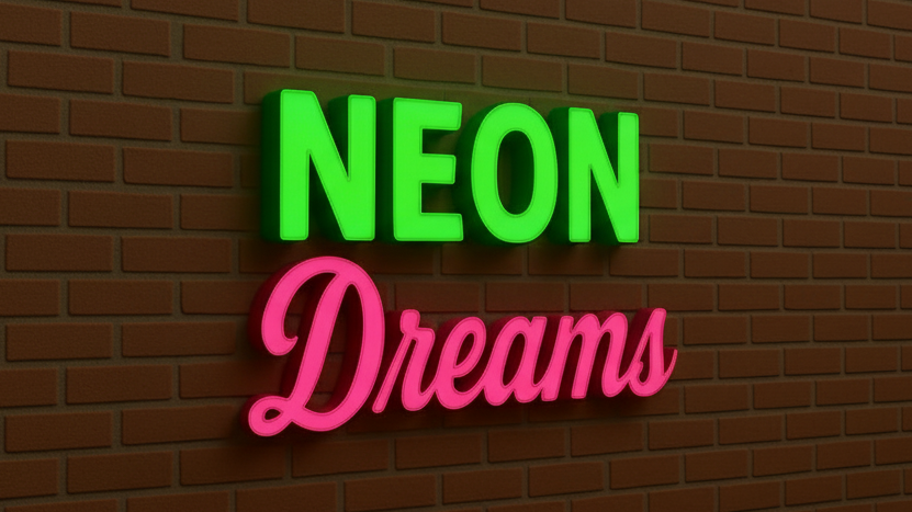 front_lit_led_sign_for_business_miami_hardwired_wall_installation