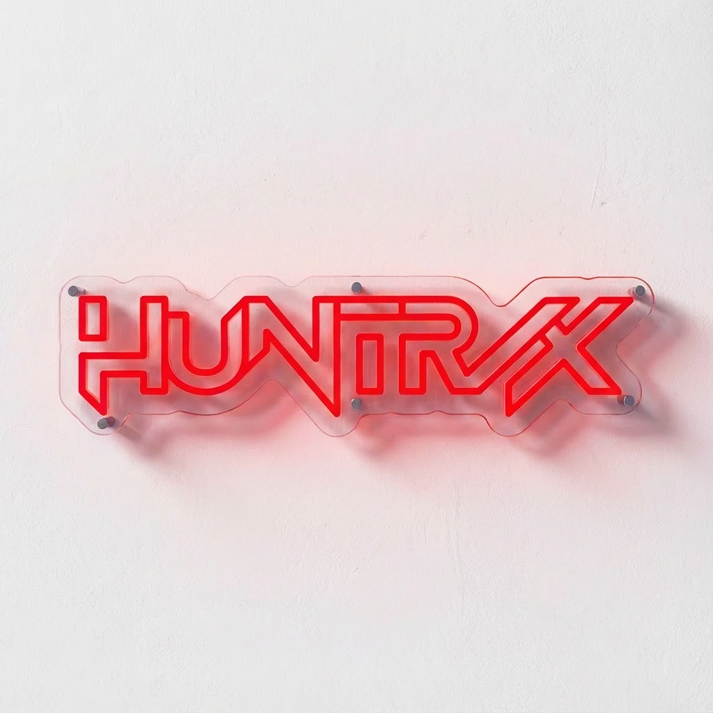 Kpop Demon Hunters Neon Sign