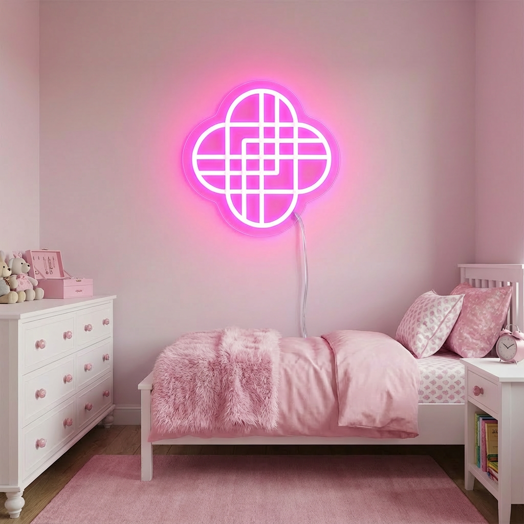 Kpop Demon Hunters Logo Neon Sign