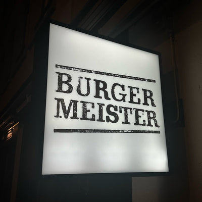 white lightbox for outdoors waterproof illuminated sign for business